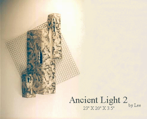 wall sculpture: Ancient Light 2