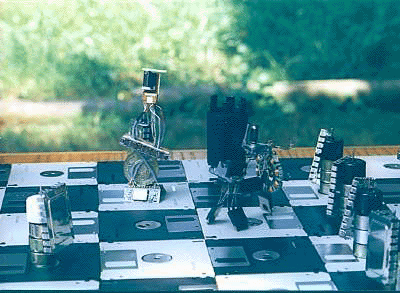 Picture of the E-Chess Set goes here.