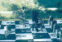 E-Chess Set: All Electronic, Analog Operated